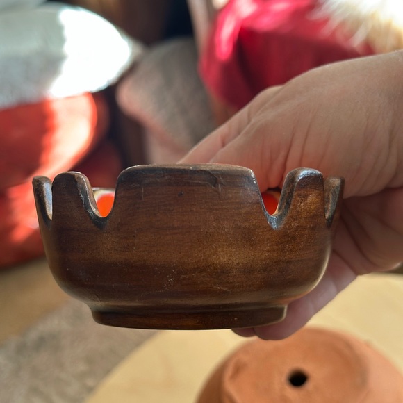 Vintage Treasure Craft Ceramic trinket dish - Orange and Brown - Picture 6 of 7